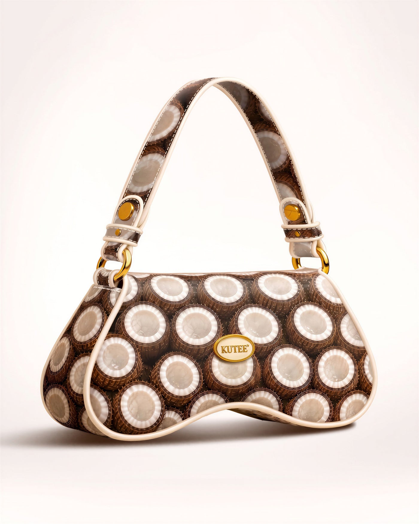 Puppy Love paw print KUTEE' shoulder bag, photo 1