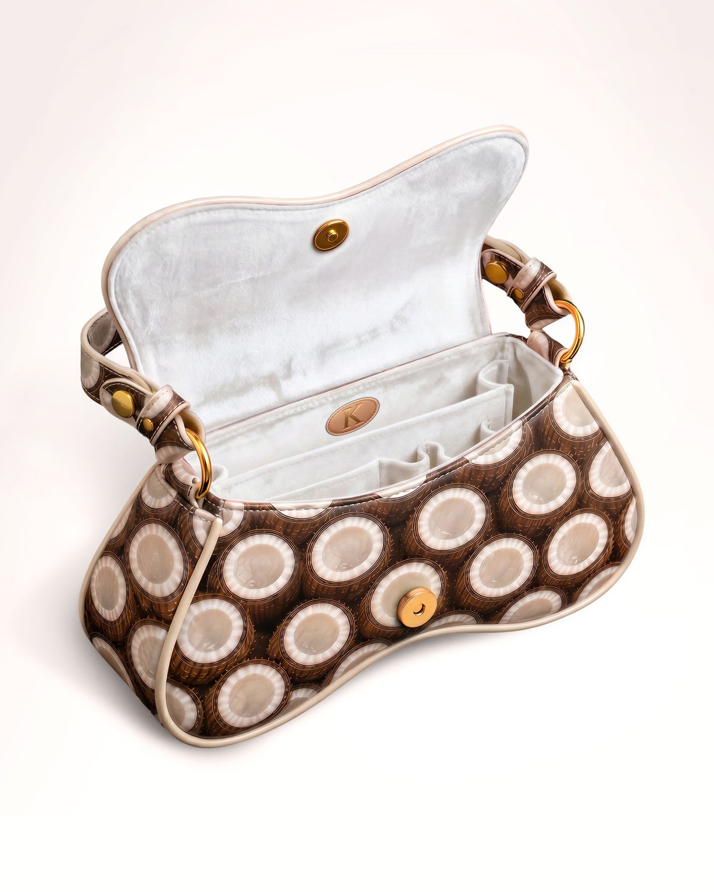 Puppy Love paw print KUTEE' shoulder bag, photo 5