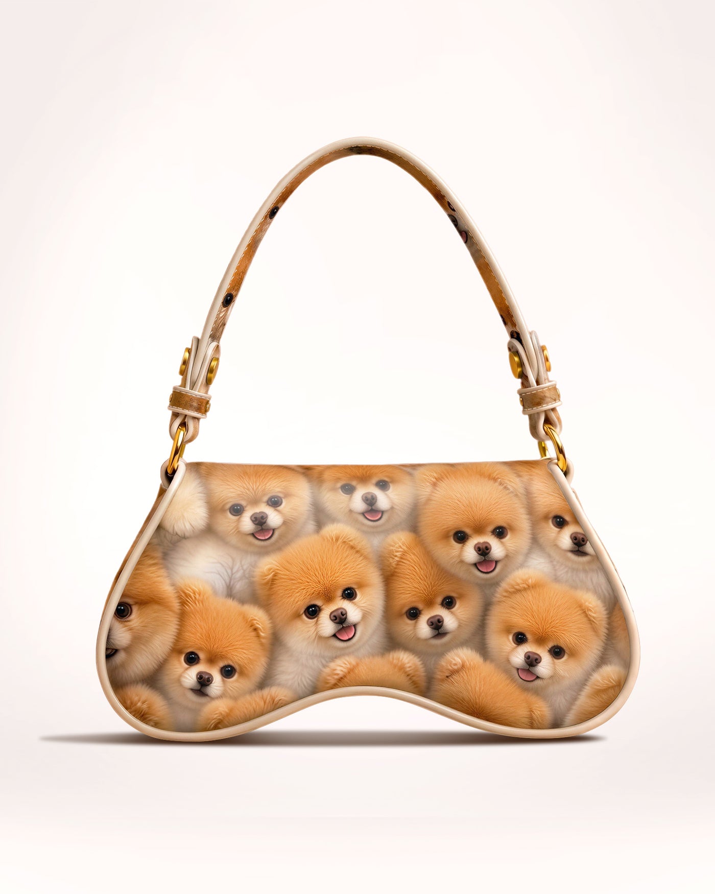 Pug Life pug print KUTEE' shoulder bag, photo 4