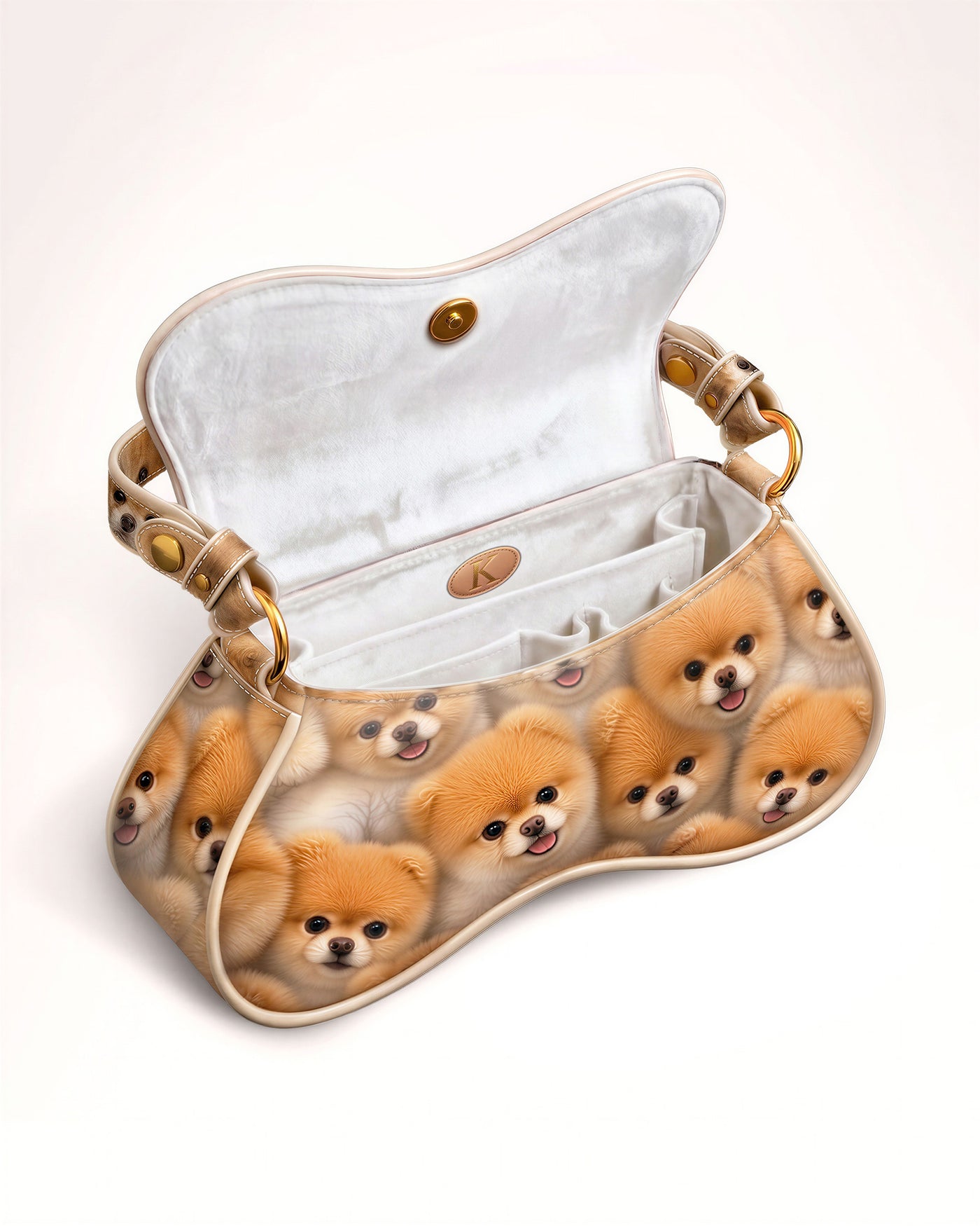 Pug Life pug print KUTEE' shoulder bag, photo 5